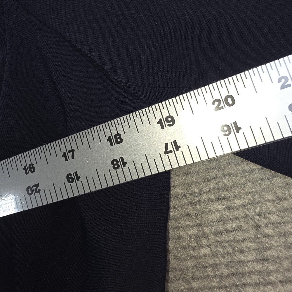 Pendleton Wool Mills Navy Blue Hidden Full Zip Professional Blazer Jacket Sz 8 - Picture 13 of 14